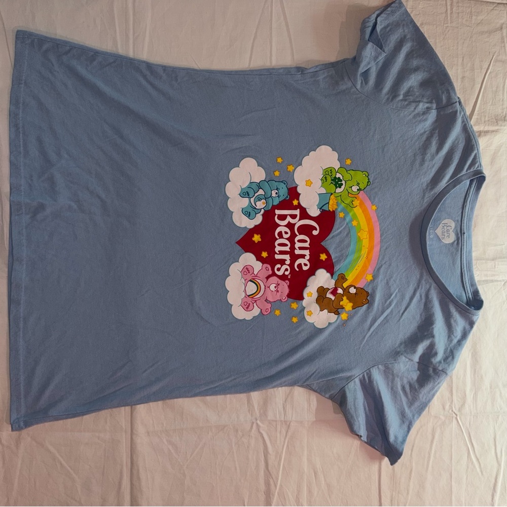 Care Bears Rainbow Blue T-Shirt